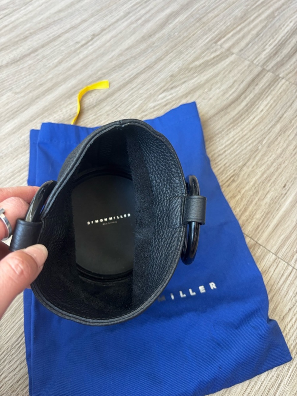 Simon Miller Black Bonsai 15 Bucket Bag - Picture 7 of 11